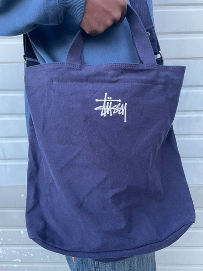 Stussy Canvas Crossbody navy blue Bag