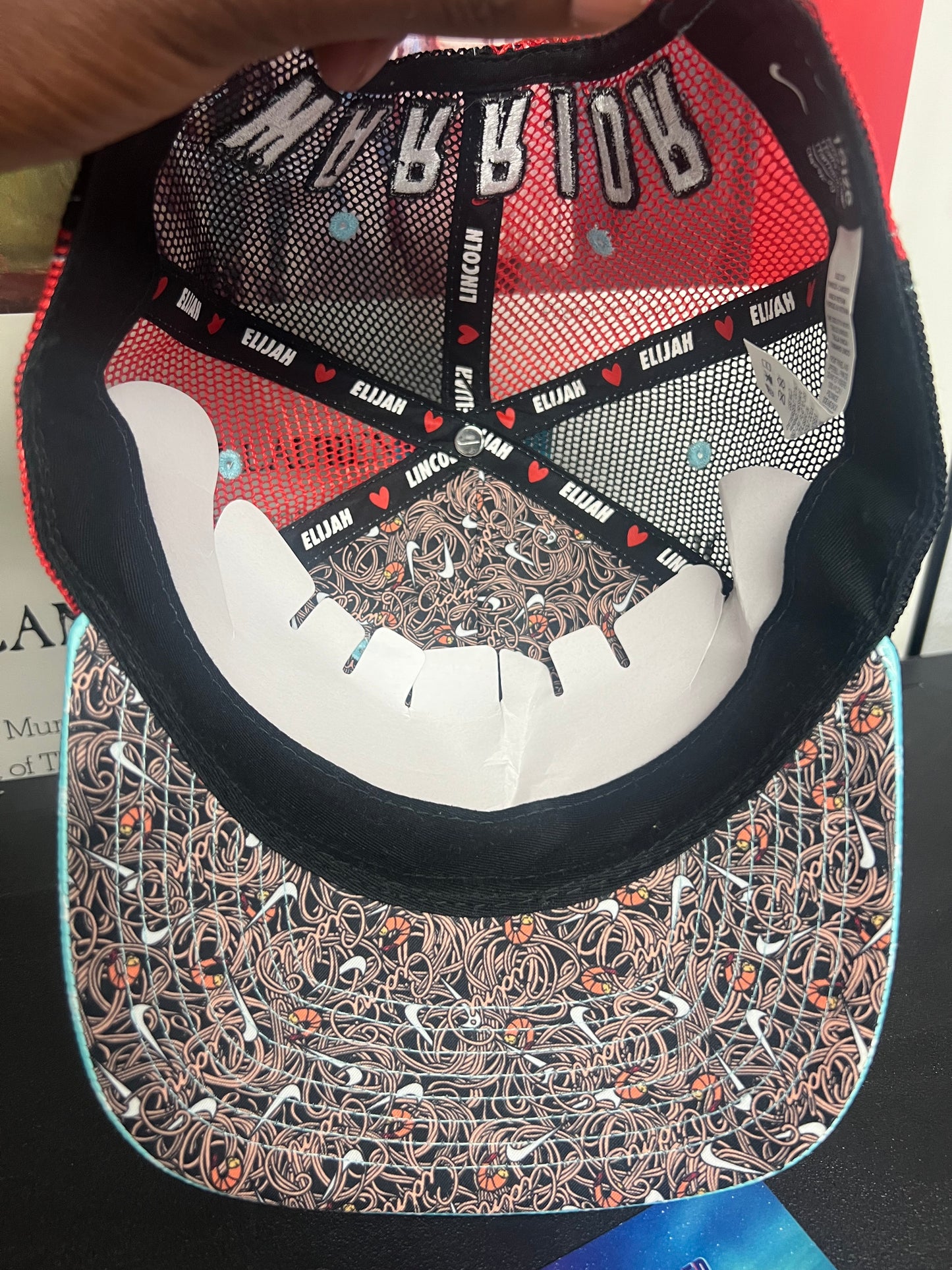 Nike Doernbecher black and red hat