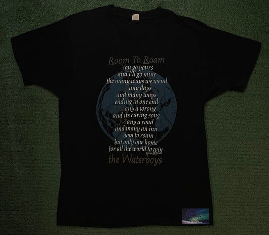 Vintage 1990s Room To Roam waterboys tour tee