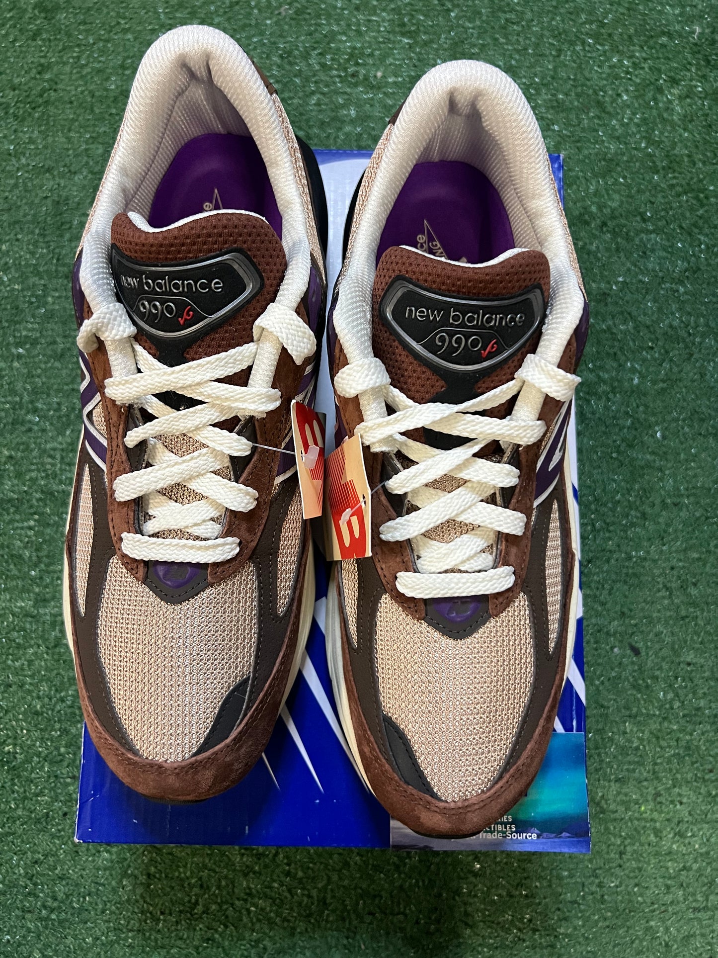 New balance 990v6 rich oak made in USA