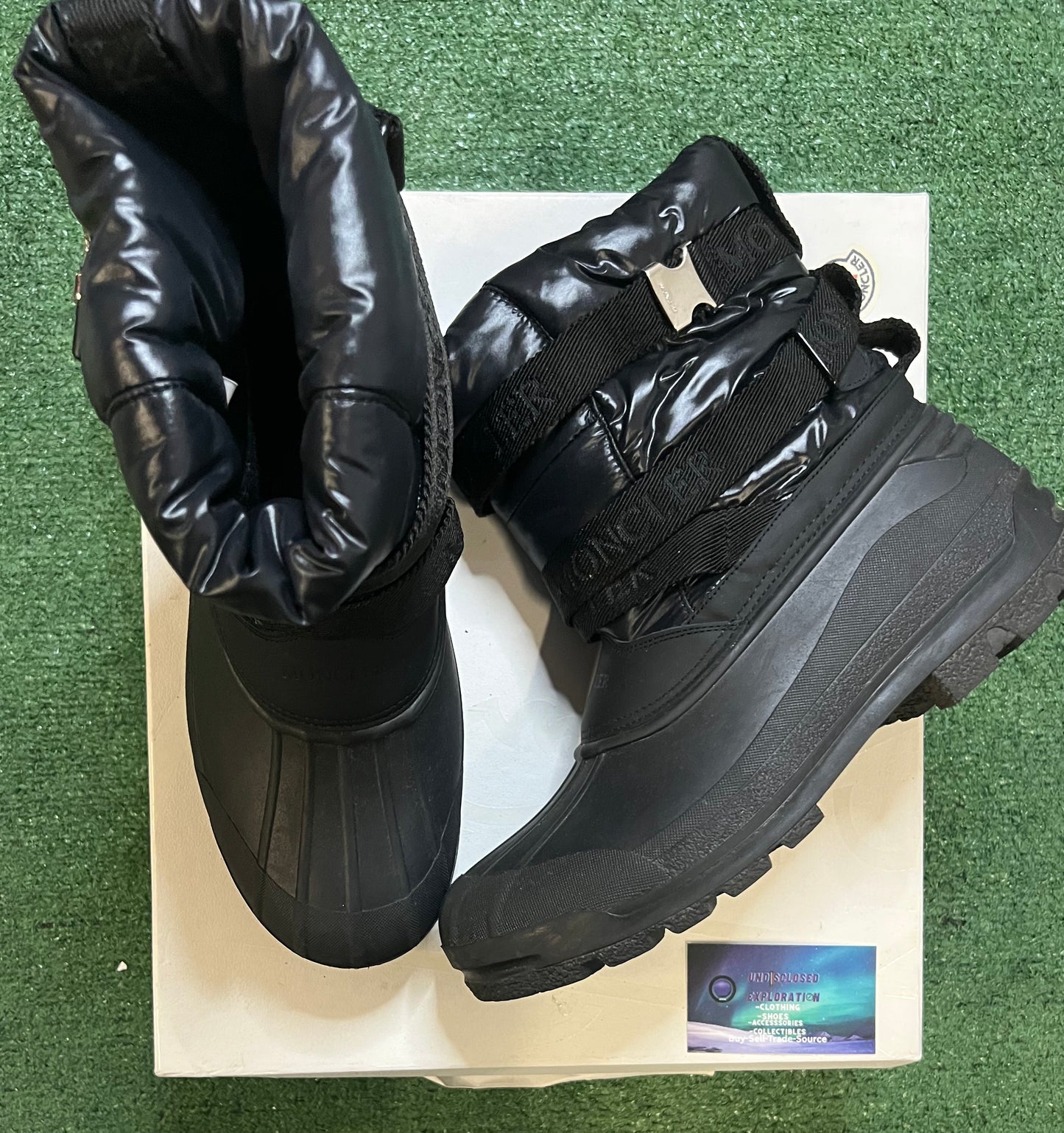 Moncler summus belt boot size 12men/13.5women(EU 45)