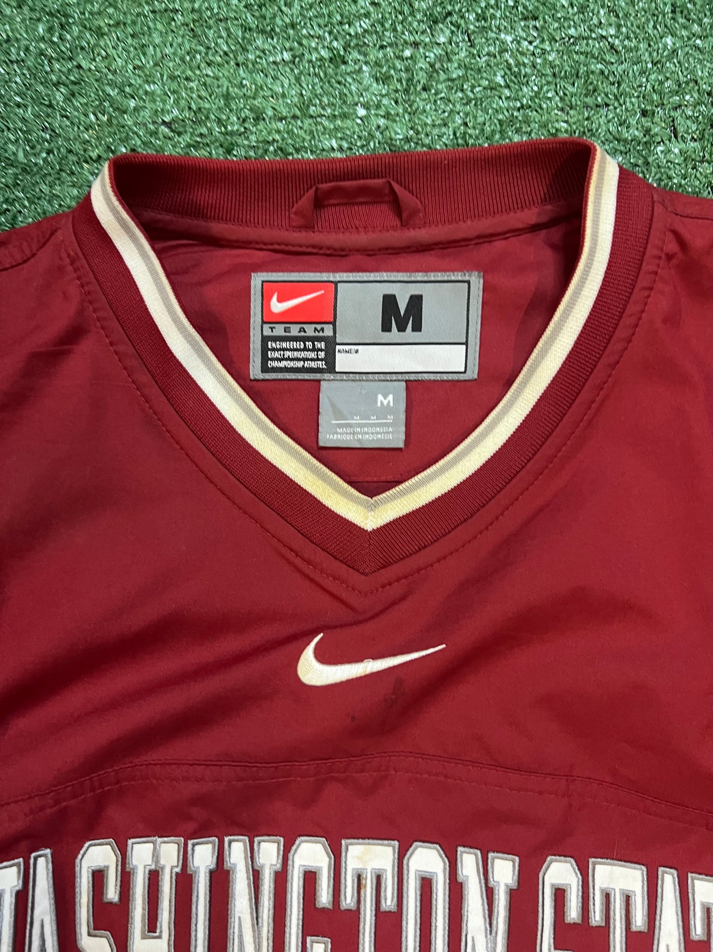 Vintage 1990s Nike center swoosh Washington state University WSU crewneck