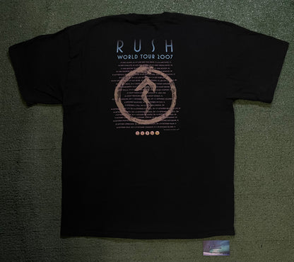 Rush snakes & arrows 2007 tour tee