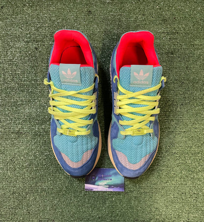 Adidas ZX torsion bright cyan size 10men/11.5women