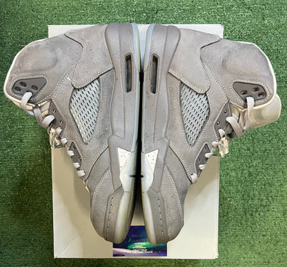 Jordan 5 wolf grey 2026 size 10.5men/12women