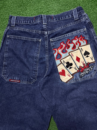 Vintage Jnco Playing Cards Jeans