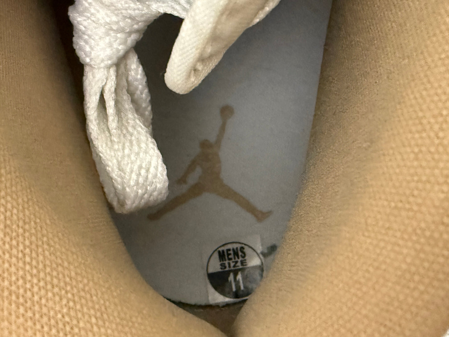 Jordan 1 Mid Tan 11 Men/12.5 Women “Preowned”