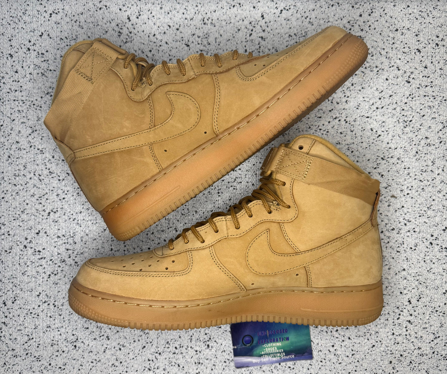 Nike Air Force 1 High Wheat 11.5 Men/13 Women “Preowned”