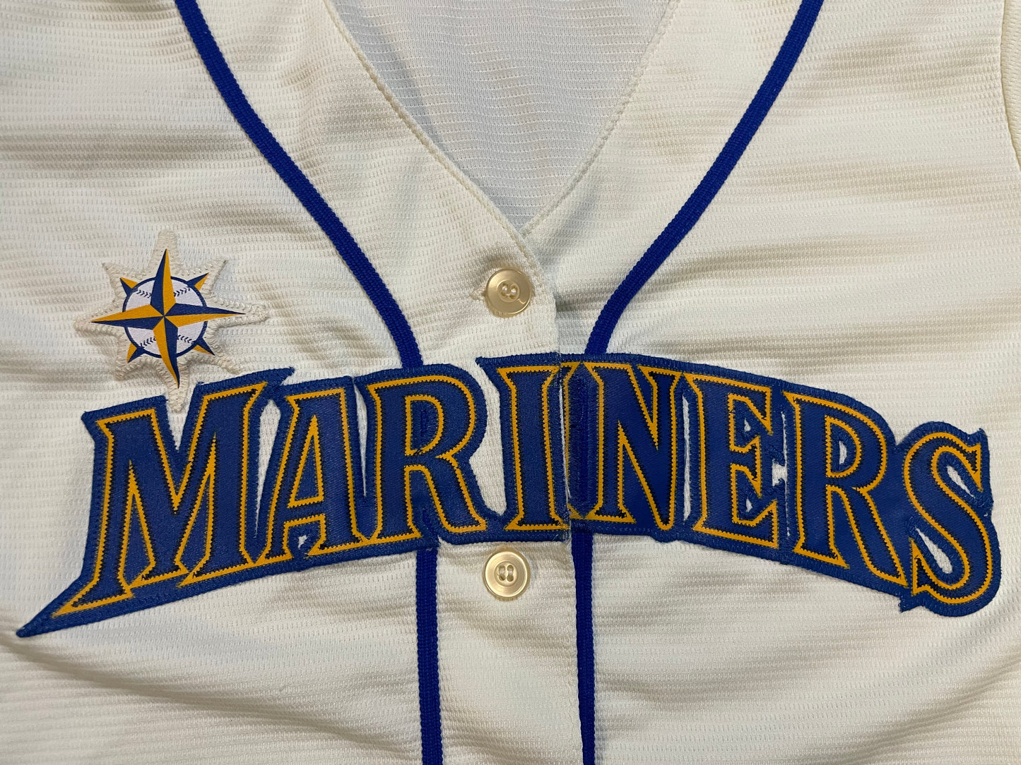 Seattle Mariners ivory baseball jersey