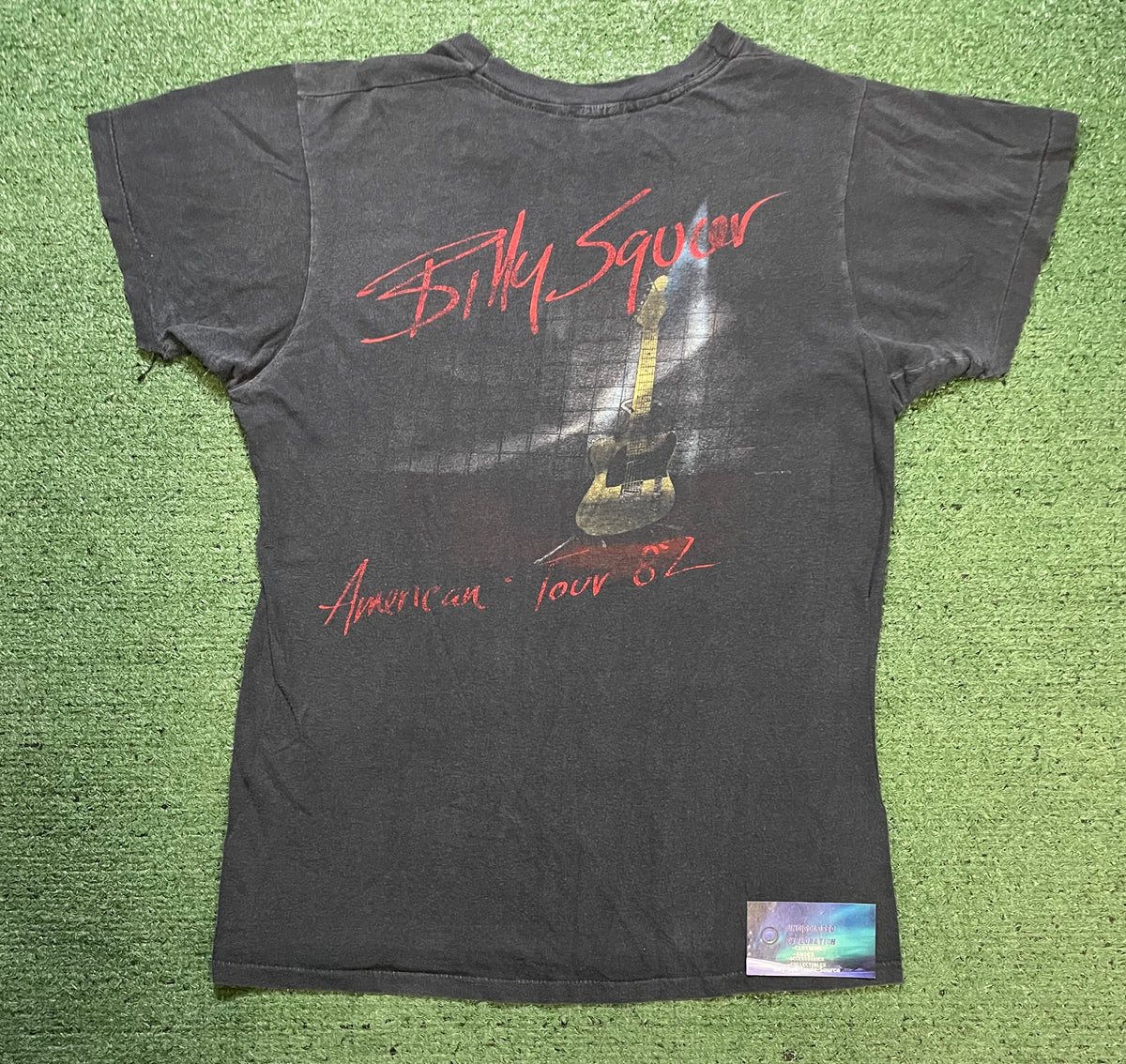 vintage 1982 Billy Squier  Get Your Emotions In Motion tour tee