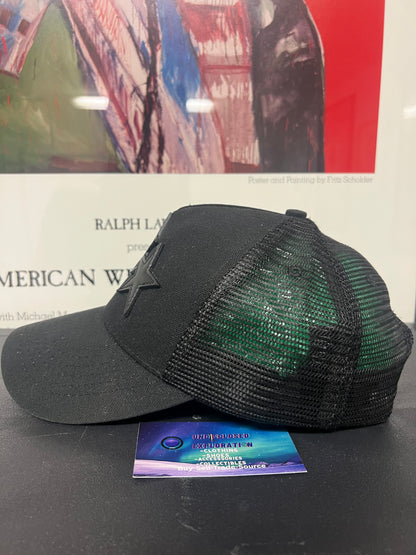 Amiri 3 star black hat
