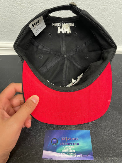 vintage Helly Hansen No. 1877 black US and Norwegian hat