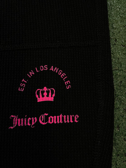 Juicy Couture black & pink sweatpants