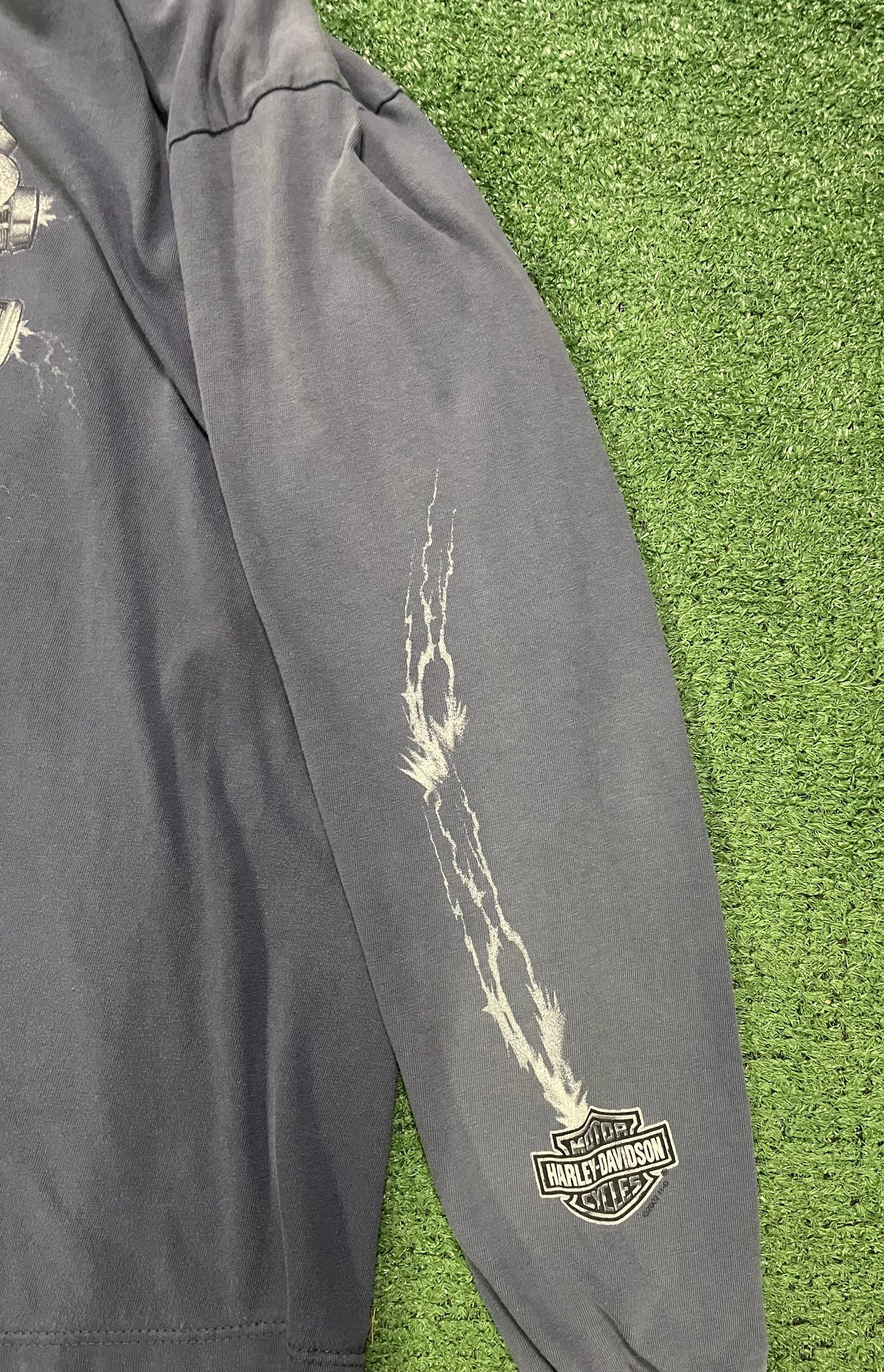 Vintage Harley Davidson flame longsleeve