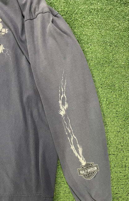 Vintage Harley Davidson flame longsleeve