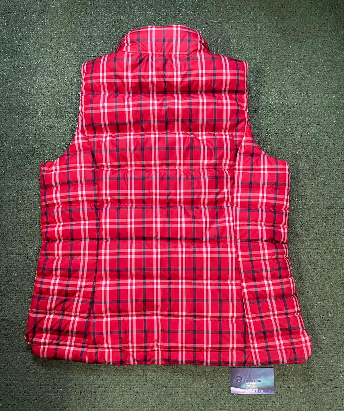 Lands end plaid vest