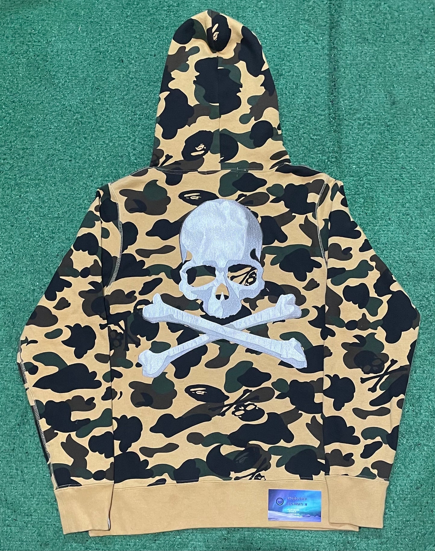 Bape x mastermind camo hoodie