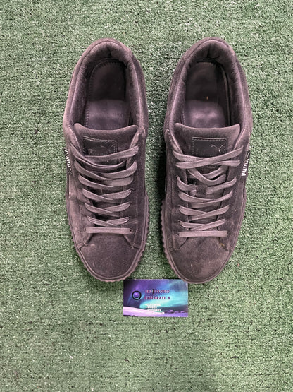 Puma X fenty glacier grey velvet creeper sneakers size 9men/10.5women
