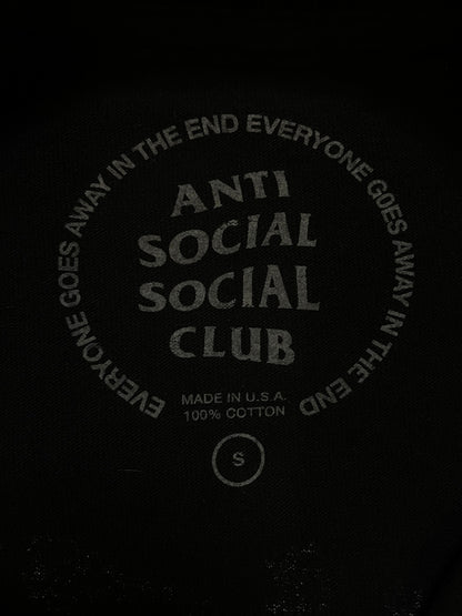 Anti Social Social Club black & purple tee