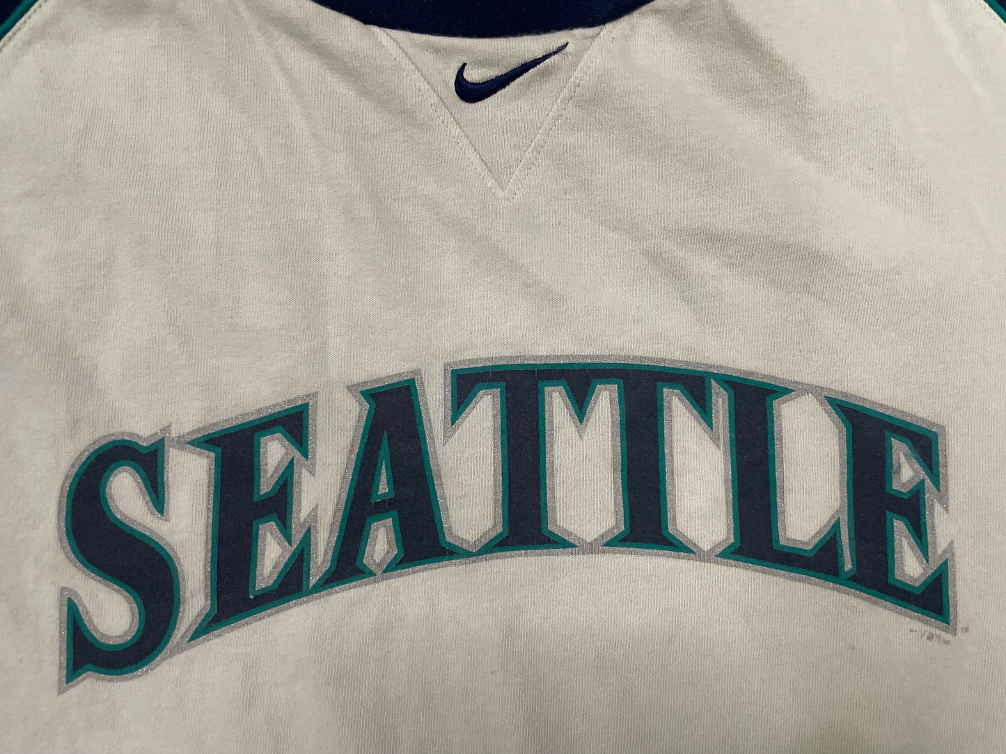 Vintage 1990s Seattle Mariners Nike center swoosh tee