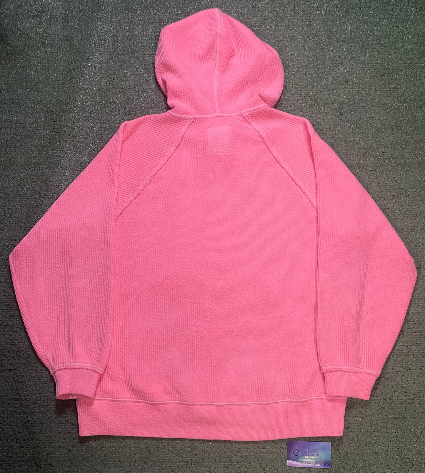 Aerie pink waffle hoodie