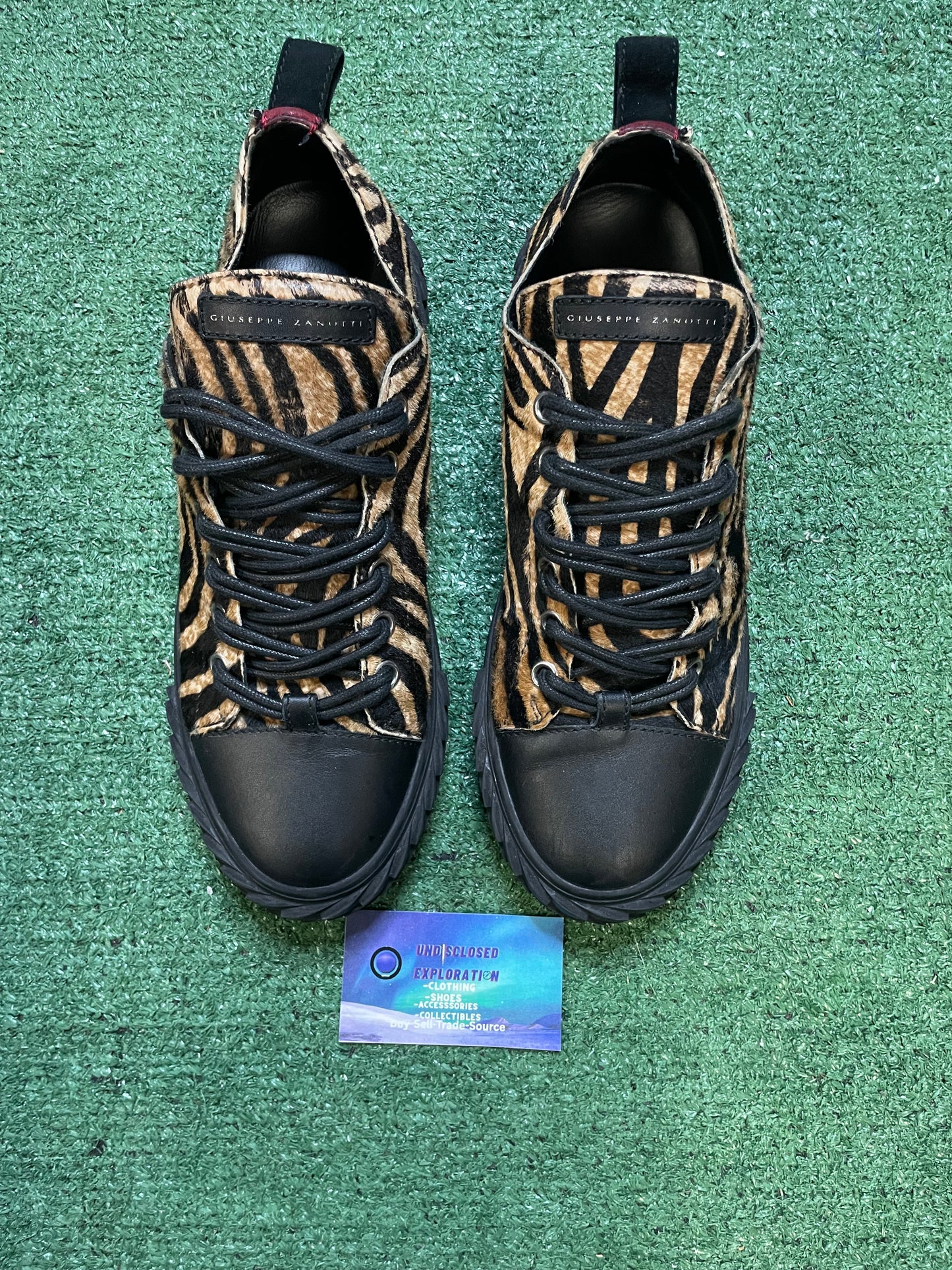Giuseppe Zanotti tiger blabber size 10men/11.5women(EU 43)