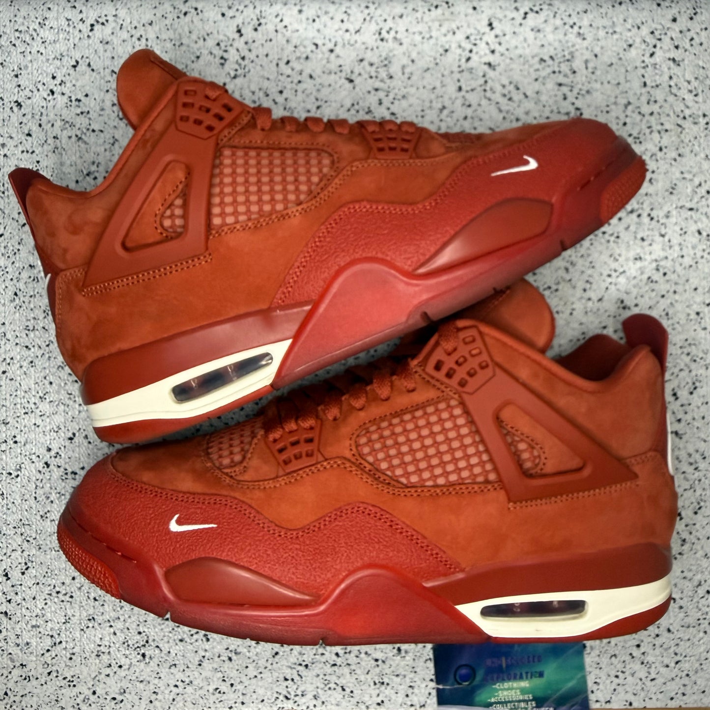 Jordan 4 Brick By Brick 12 Men “Preowned”