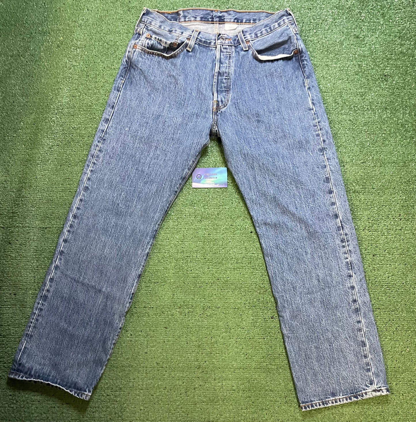 Vintage Levi 501 blue jeans