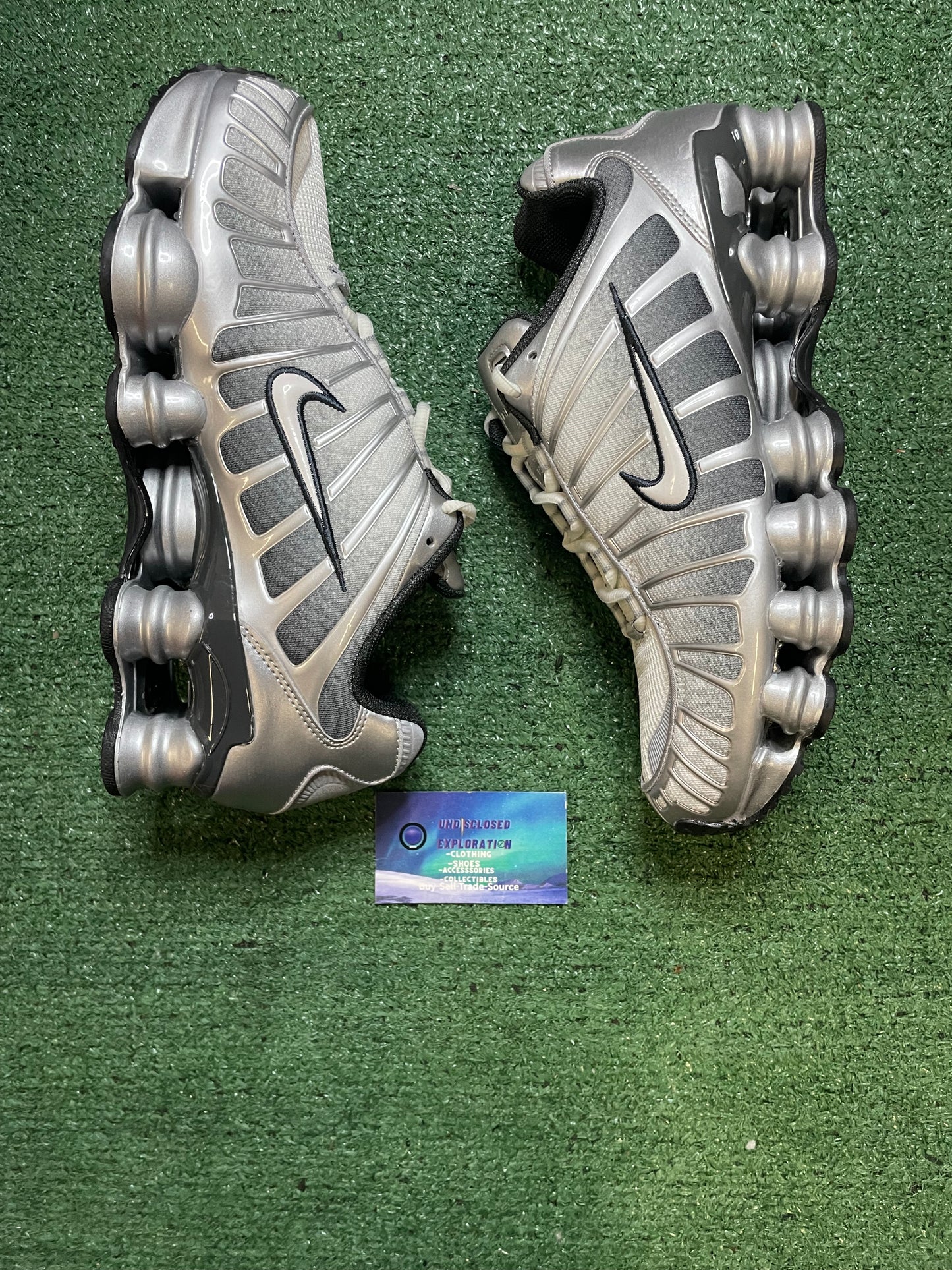 Nike Shox TL metallic silver