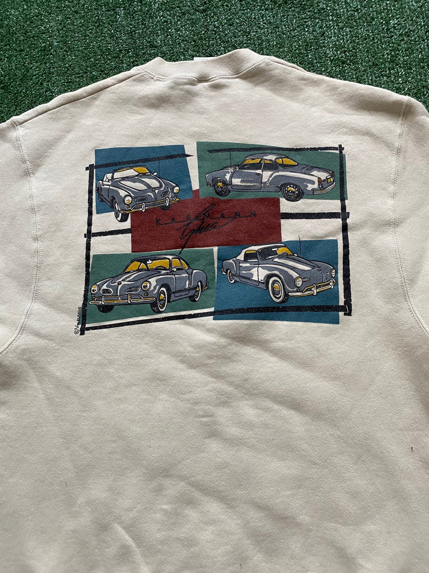 Vintage Volkswagen karmann ghina Crewneck