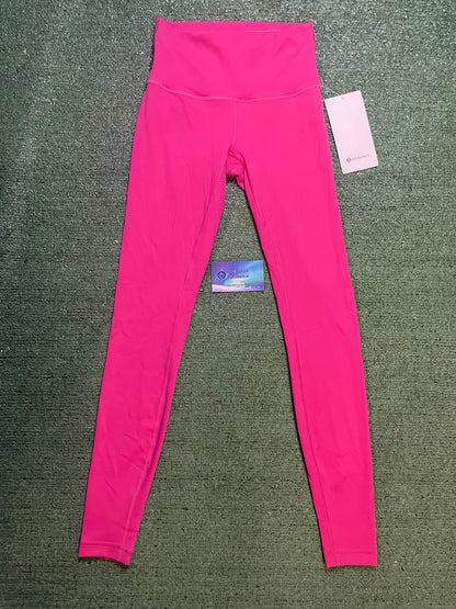 Lululemon Pink Wunder Train HR tight 28