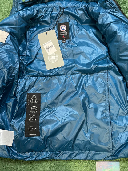 Canada Goose crofton kids guard blue jacket