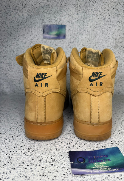 Nike Air Force 1 High Wheat 11.5 Men/13 Women “Preowned”