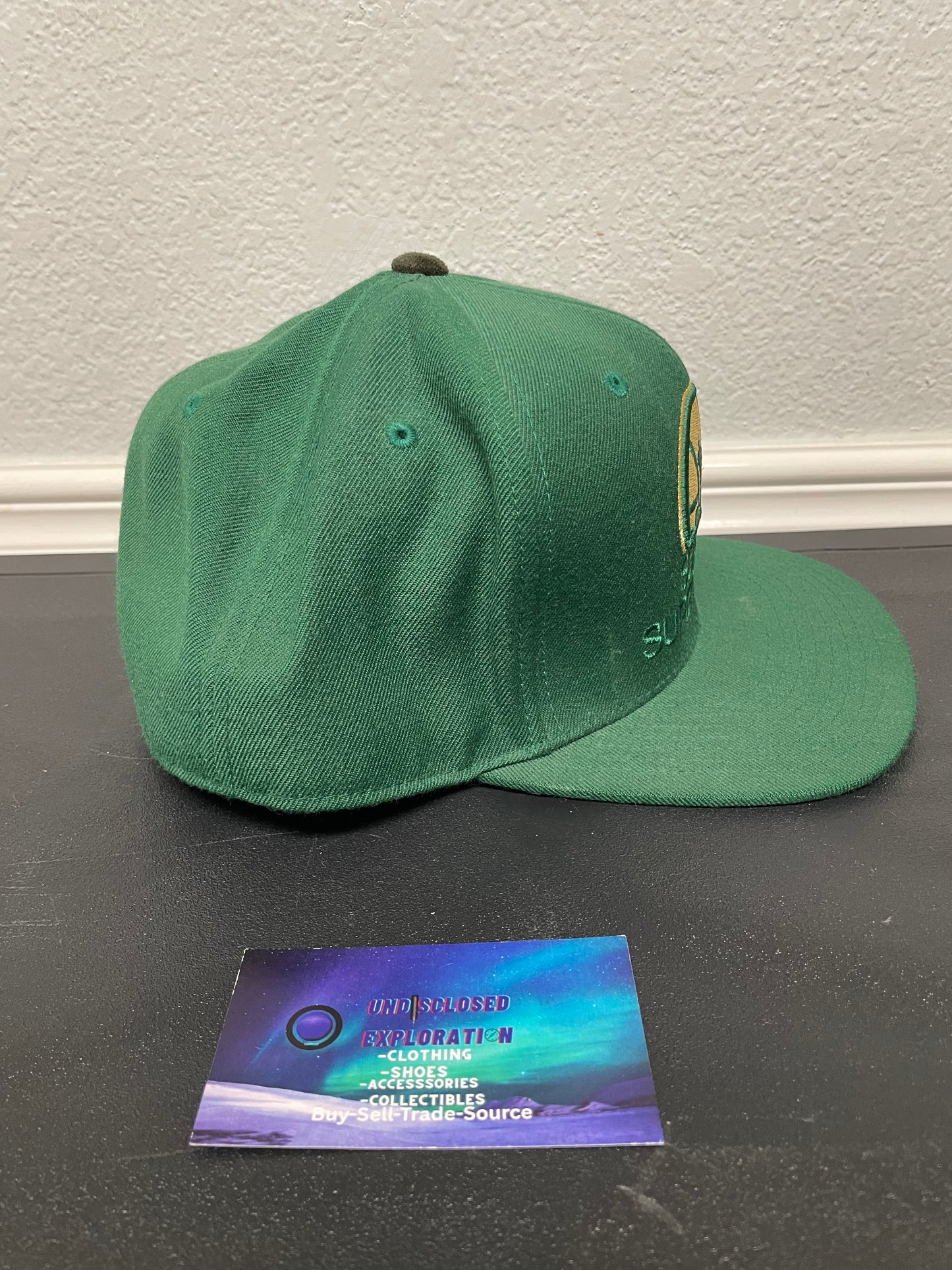 Seattle SuperSonics green skyline fitted hat