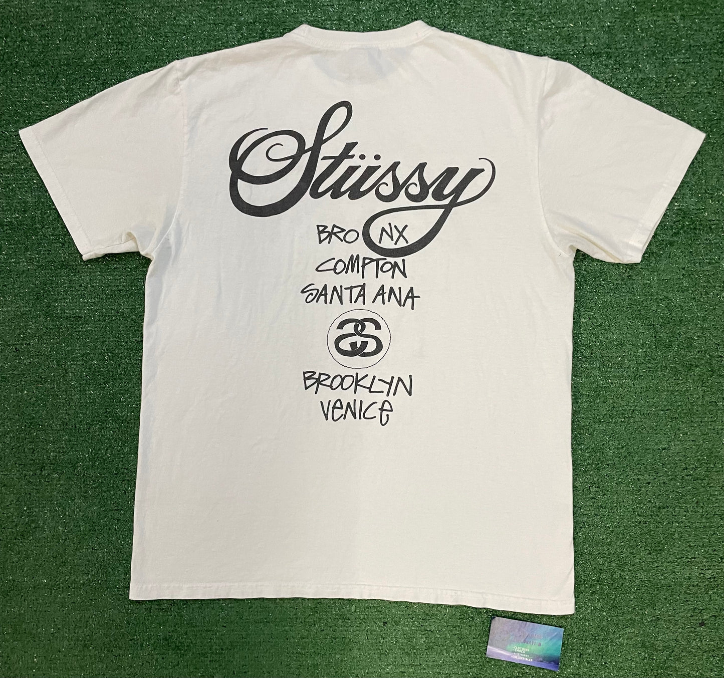 Stussy X Dover Street market world tour tee
