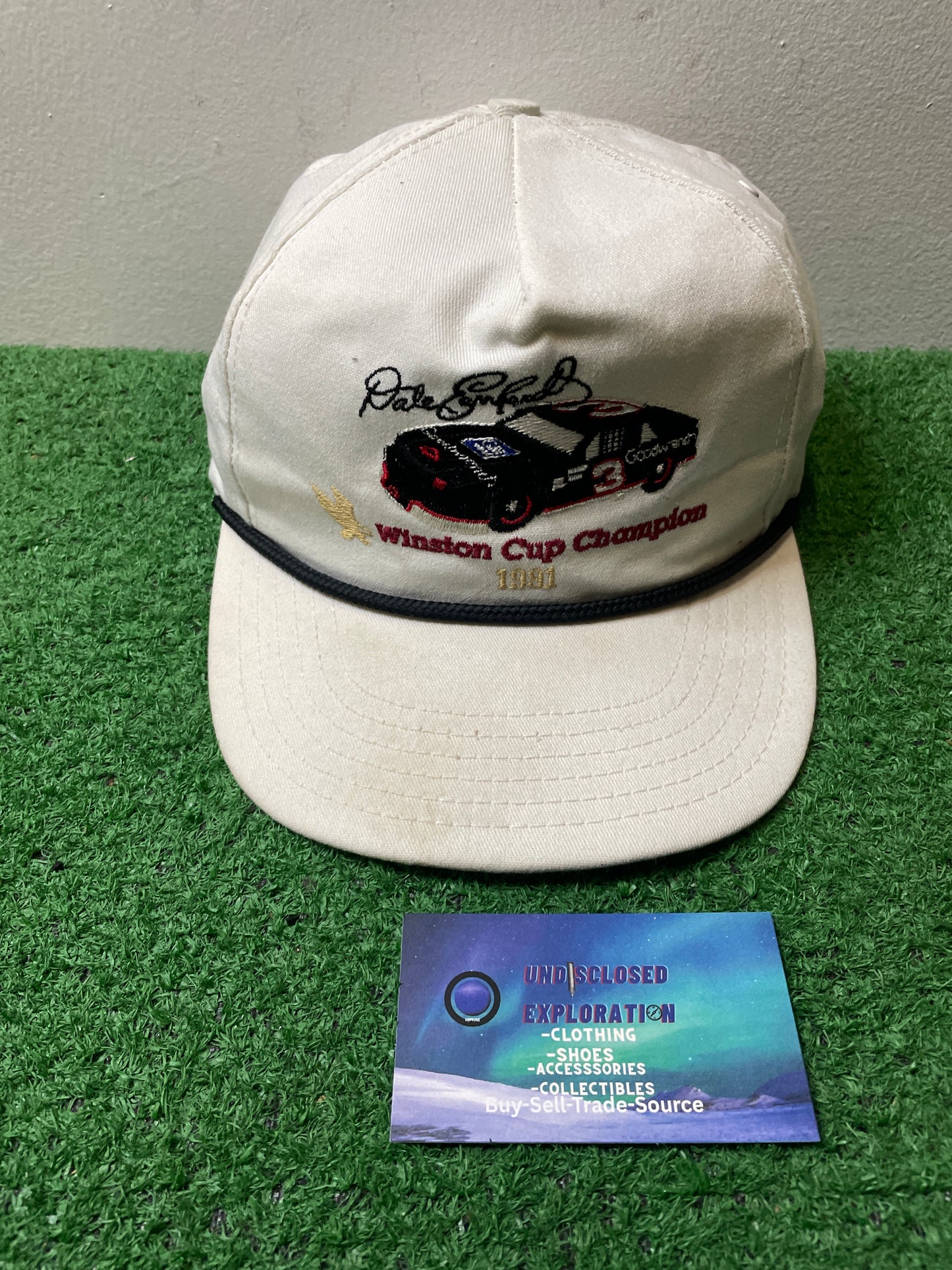 Vintage 1990s Dale Earnhardt Winston cup champion hat