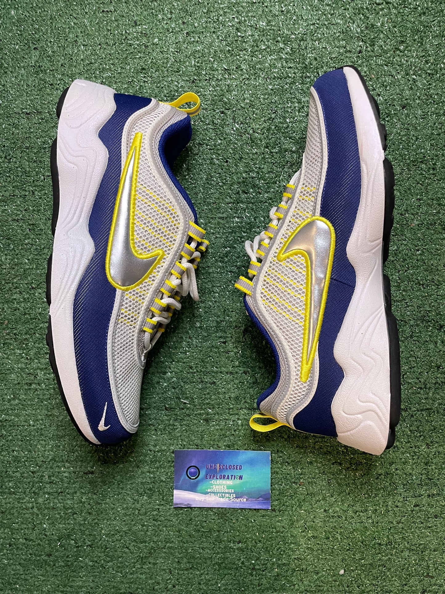 Nike Air Zoom spiridon deep royal yellow strike