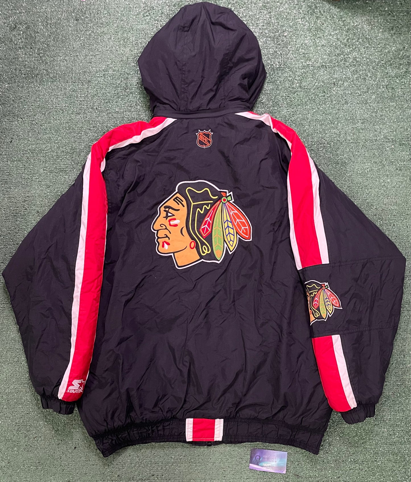 Vintage 1990s Chicago Blackhawks NHL jacket