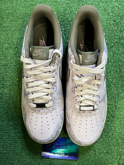 Nike Air Force 1 low purple snakeskin