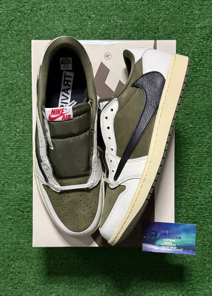 Jordan 1 Low Travis Scott Medium Olive