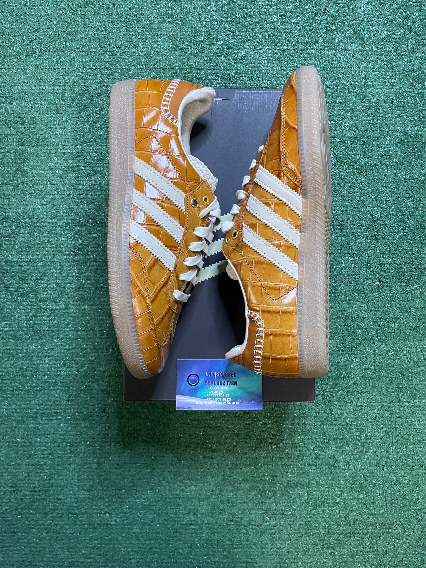 Adidas Samba X wales Bonner croc brown