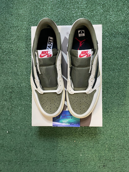 Air jordan 1 low x Travis Scott medium olive