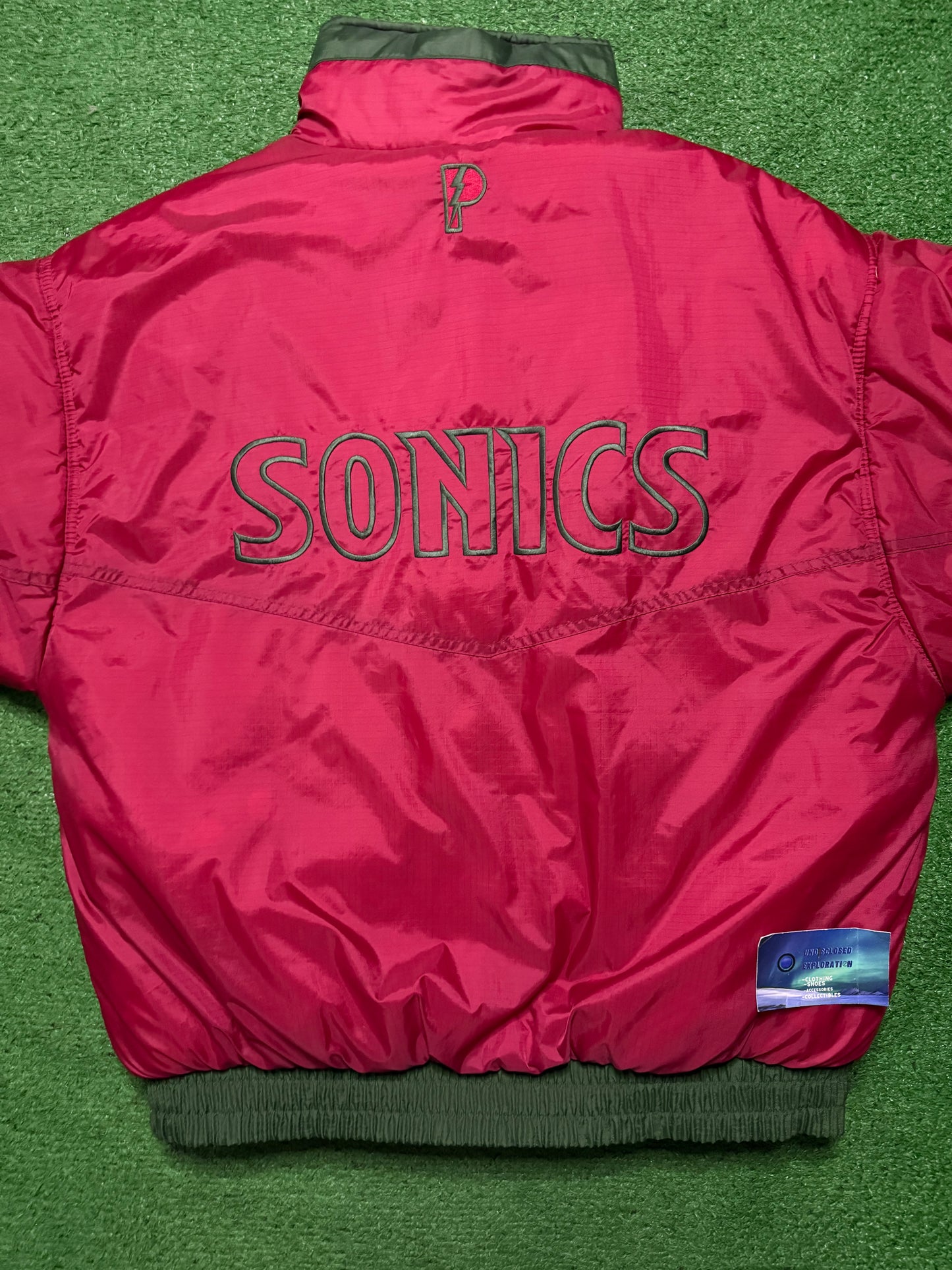 Vintage Seattle SuperSonics Jacket Reversible