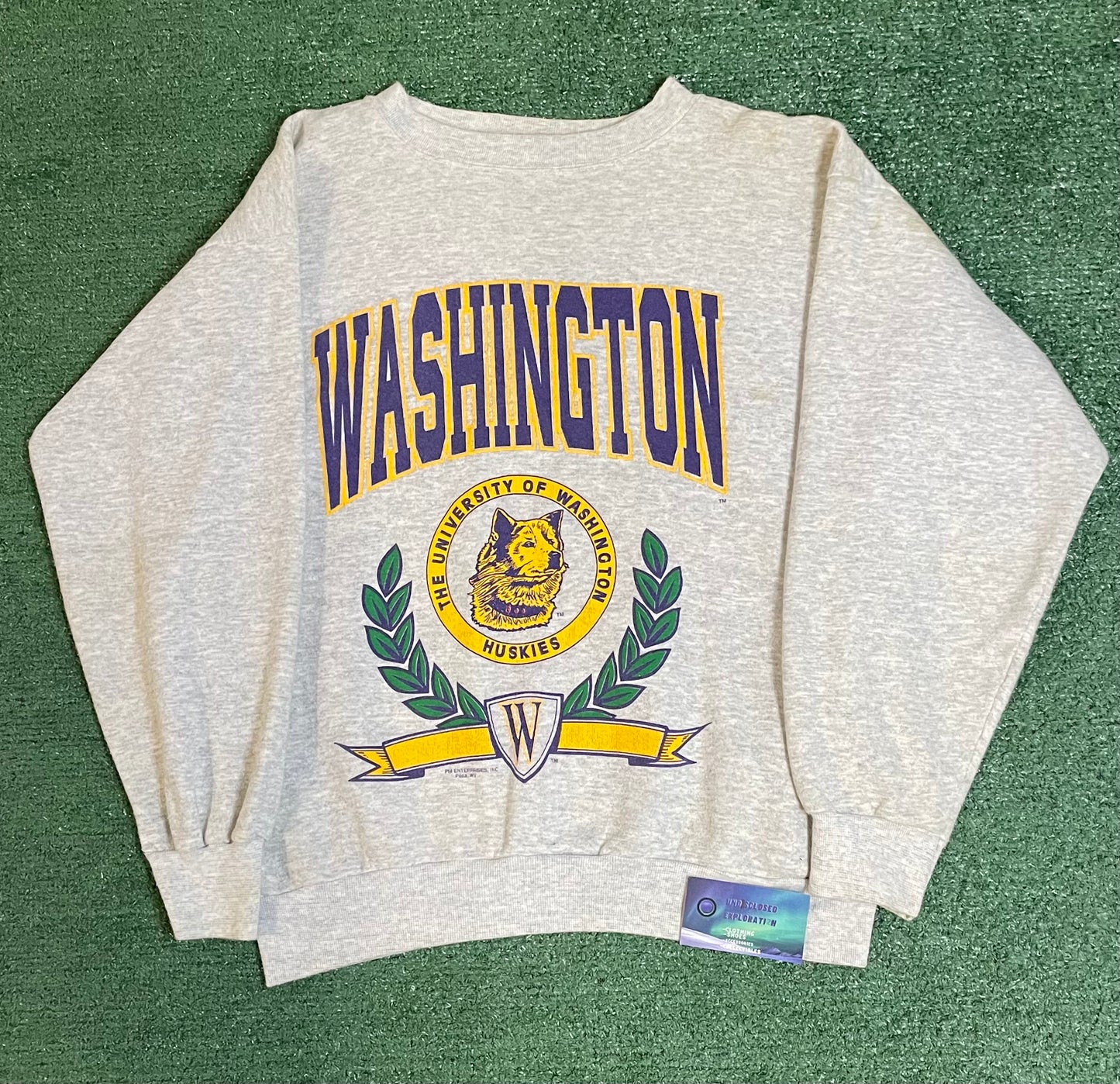 Vintage 1990s UW University of Washington huskies crewneck