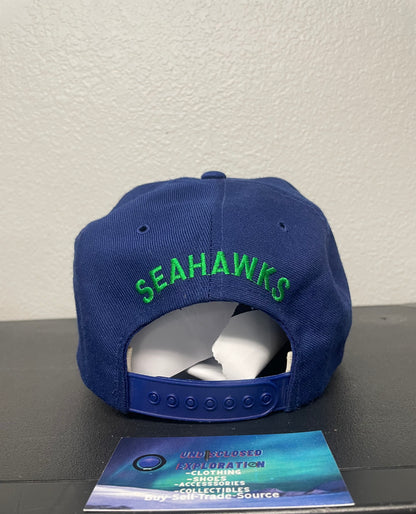 Vintage 1970s Seattle Seahawks blue and white hat