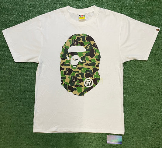 Bape abc camo big ape head tee