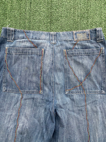 Vintage M+FG Shuttle strap jeans