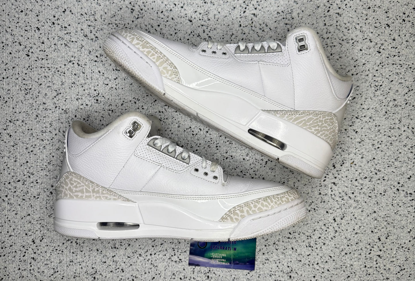 Jordan 3 Pure Money 9.5 Men/11 Women “Preowned”