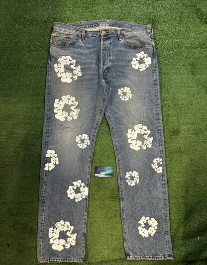 Denim tears cotton wreath jeans
