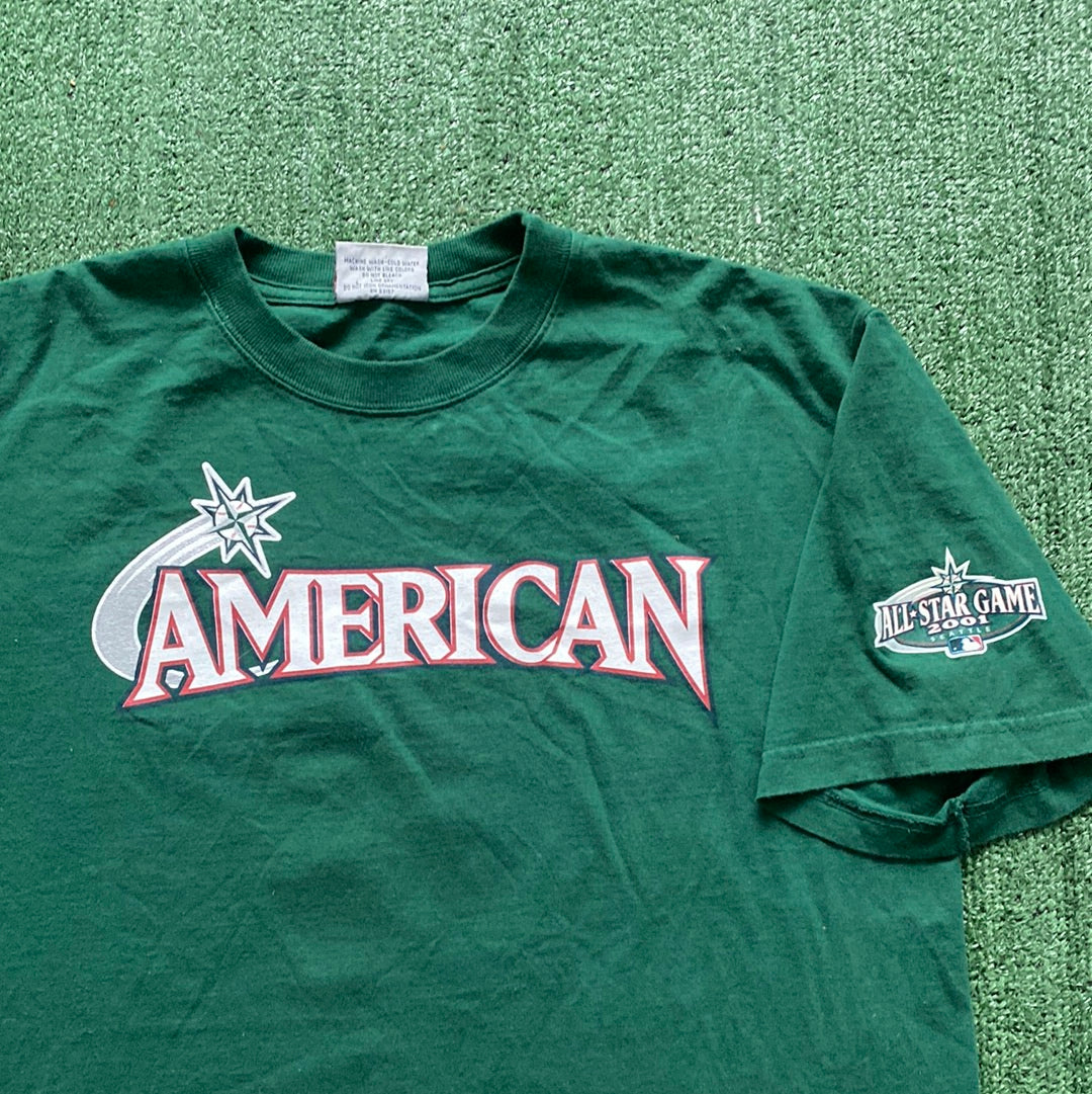 Vintage 2001 MLB all star game Edgar Martinez T-Shirt